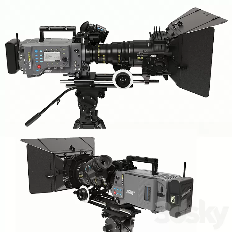 ARRI_ALEXA_SXT_Plus 3D Model