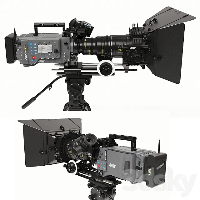 ARRI_ALEXA_SXT_Plus 3DModel ARRI_ALEXA_SXT_Plus 3DModel