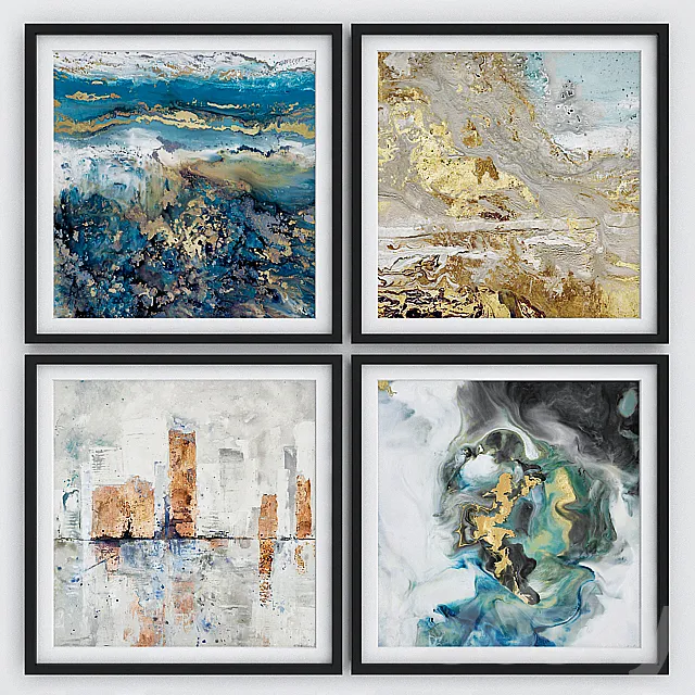 art abstract 3DModel art abstract 3DModel