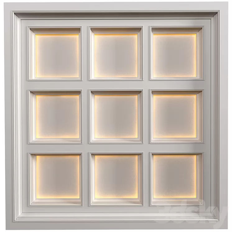 Art Deco coffered illuminated ceiling.Modern coffered illuminated ceiling 3D Model Free Download Art Deco coffered illuminated ceiling.Modern coffered illuminated ceiling 3D Model Free Download