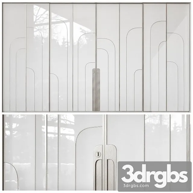 Art Deco Door 3D Model Download
