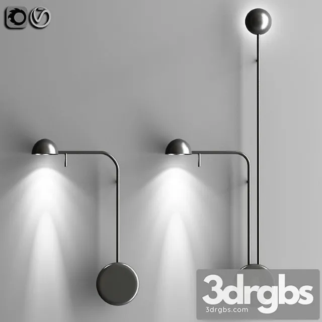Art deco led wall lamps bedside wall sconces 3D Model Download