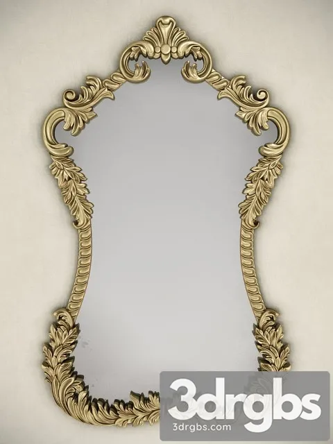 Art Deco Mirror Mam 104 3D Model Download Art Deco Mirror Mam 104 3D Model Download