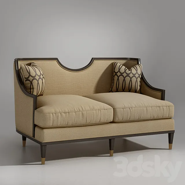 ART Furniture Harper Mineral Loveseat 3DModel ART Furniture Harper Mineral Loveseat 3DModel