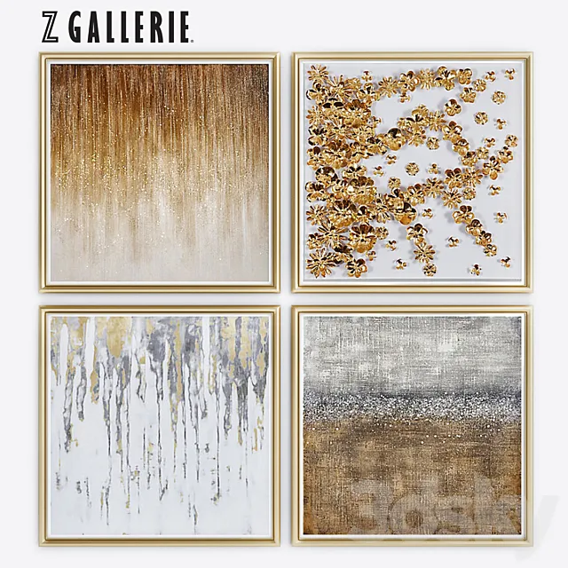 Art Gold_1 3DModel Art Gold_1 3DModel