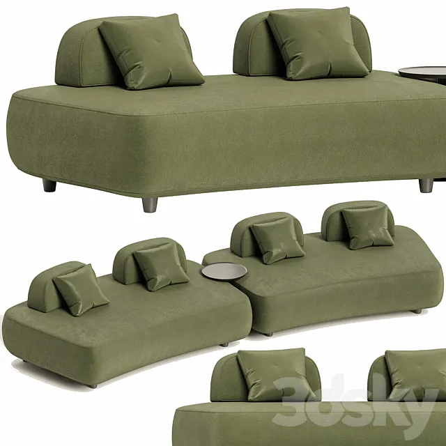 Art Nova – Curve Sofa 3DModel Art Nova – Curve Sofa 3DModel