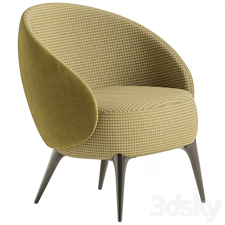 ART NOVA – HELEN ARMCHAIR 3D Model ART NOVA – HELEN ARMCHAIR 3D Model