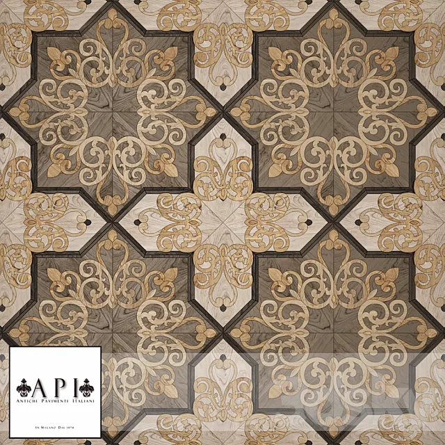 Art parquet 2 3DModel Art parquet 2 3DModel