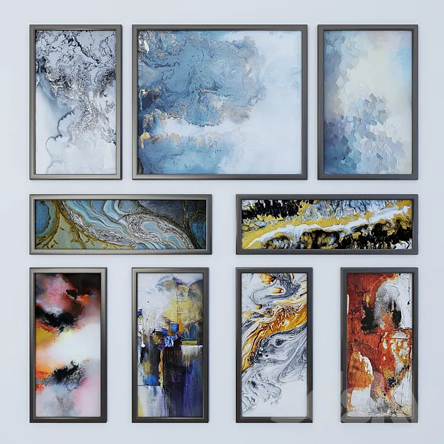 ART PICTURES_02 3D Model ART PICTURES_02 3D Model