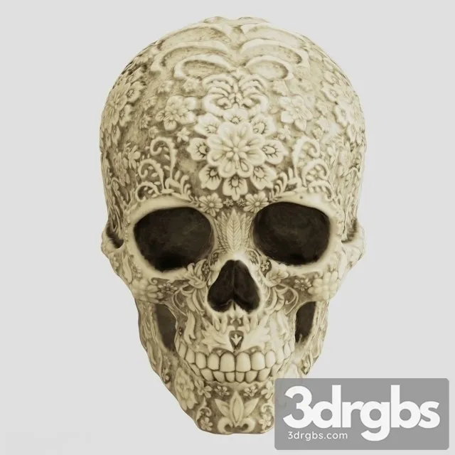 Art Skull 3D Model Download