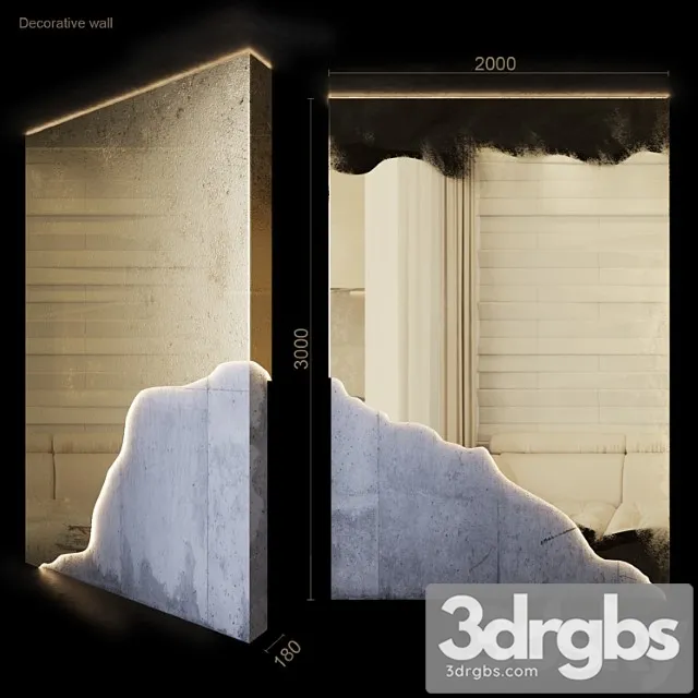 Art wall 3D Model Download