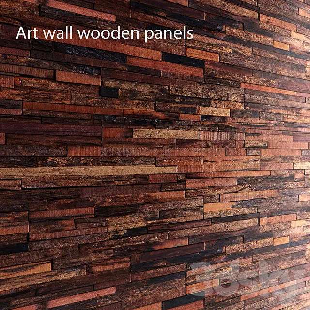 ART wall of boards. wall decor plank panels wooden decor boards wooden wall panel slats 3D Model ART wall of boards. wall decor plank panels wooden decor boards wooden wall panel slats 3D Model