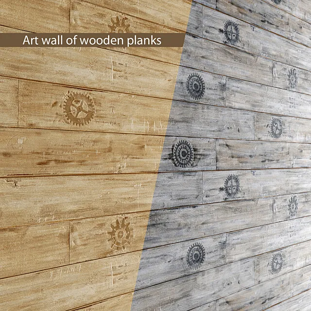 ART wall of boards. wall decor. plank panels. wooden decor. boards. wooden wall. panel. slats 3DModel ART wall of boards. wall decor. plank panels. wooden decor. boards. wooden wall. panel. slats 3DModel