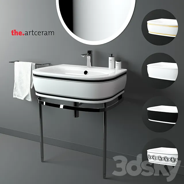 Artceram azuley V-ray Corona 3D Model Artceram azuley V-ray Corona 3D Model