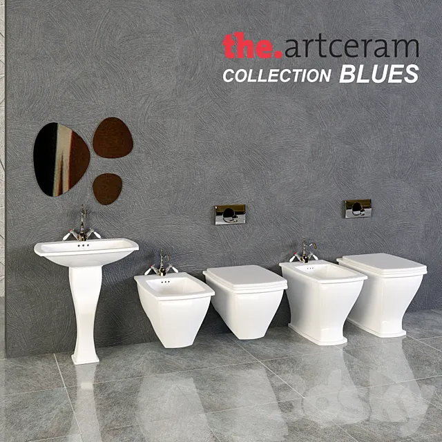 ArtCeram Blues 3DModel ArtCeram Blues 3DModel
