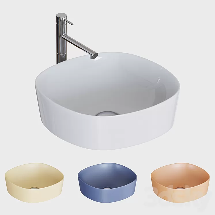 Artceram Ghost / Bossini Oki 3D Model Artceram Ghost / Bossini Oki 3D Model