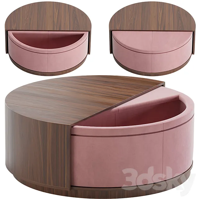 Arte Brotto Leonardo S98 Pouf 3DModel Arte Brotto Leonardo S98 Pouf 3DModel