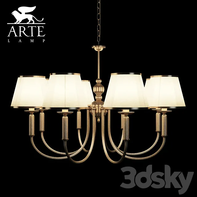 Arte Lamp A3579LM-8AB 3DModel Arte Lamp A3579LM-8AB 3DModel