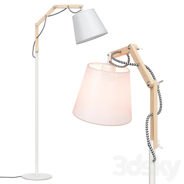 Arte Lamp A5700PN-1WH Pinoccio 3D Model Arte Lamp A5700PN-1WH Pinoccio 3D Model