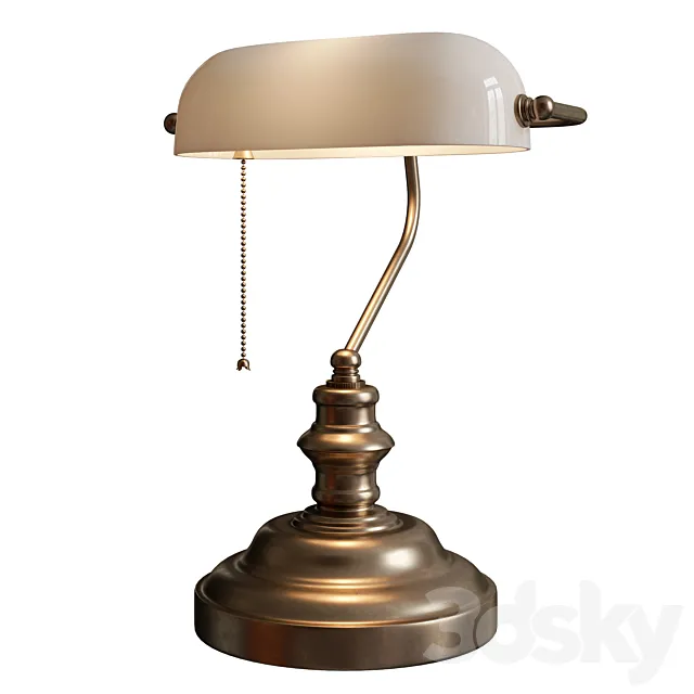 Arte Lamp Banker 3D Model Arte Lamp Banker 3D Model