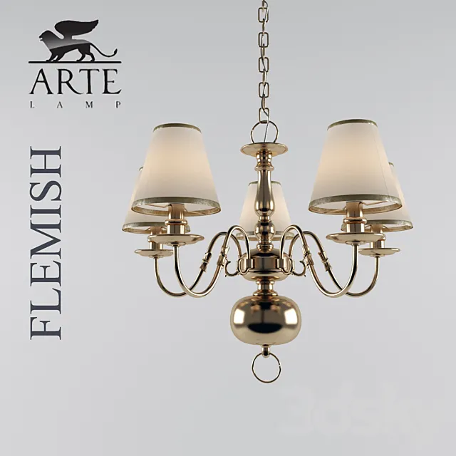 Arte Lamp FLEMISH 3D Model Arte Lamp FLEMISH 3D Model