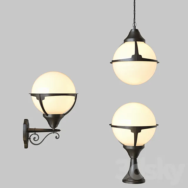 Arte lamp monaco 3D Model