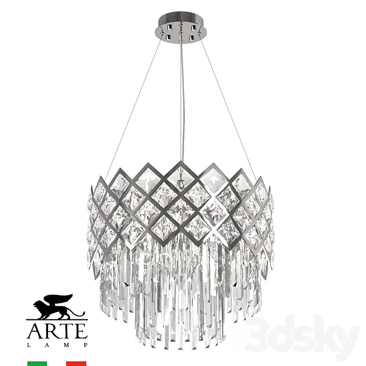 ARTE Lamp OM A1006SP-8CC 3D Model ARTE Lamp OM A1006SP-8CC 3D Model