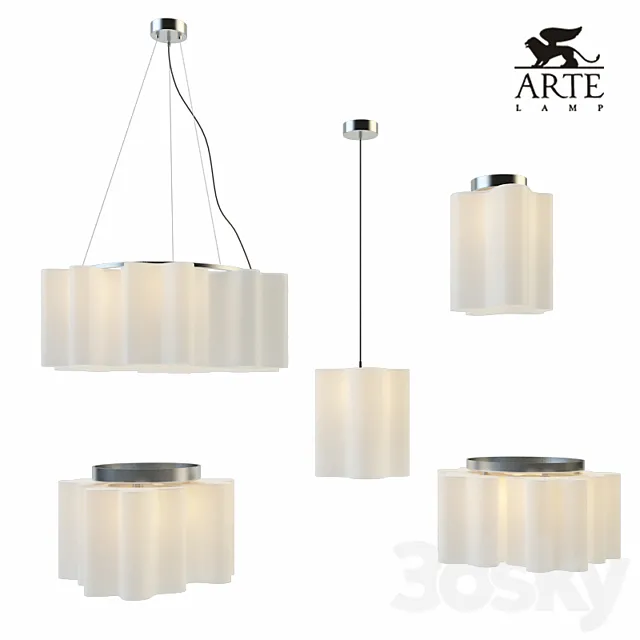 Arte lamp Serenata set 3DModel
