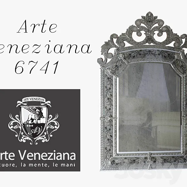 Arte Veneziana 6741 3DModel Arte Veneziana 6741 3DModel