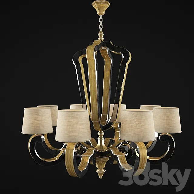 ARTE VENEZIANA ILLUMINAZIONE 700 LD170 _ 8 3D Model ARTE VENEZIANA ILLUMINAZIONE 700 LD170 _ 8 3D Model