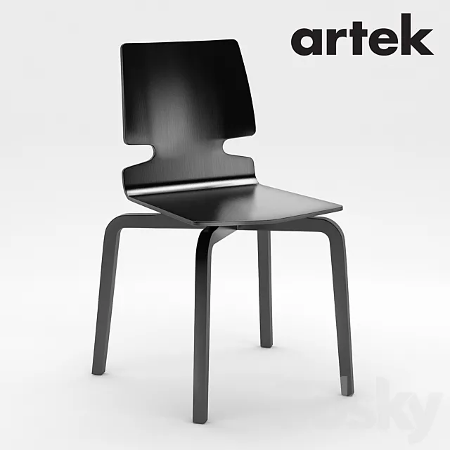 Artek HK 001 Chair 3D Model Artek HK 001 Chair 3D Model