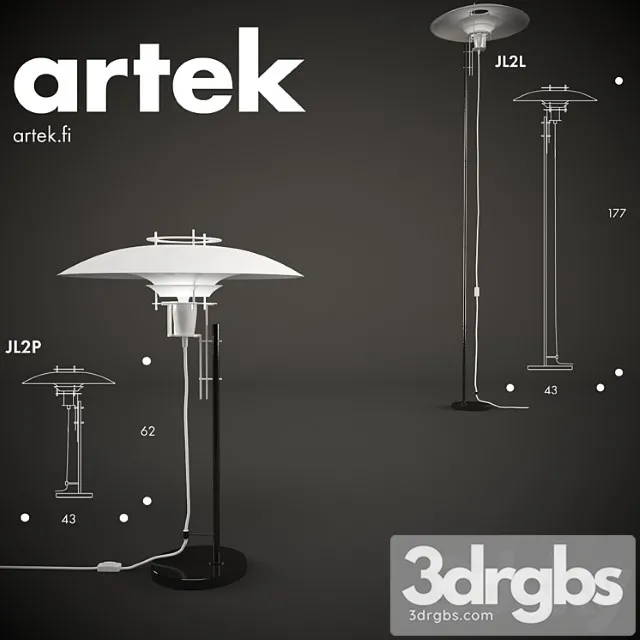 Artek jl2p jl2l 3D Model Download