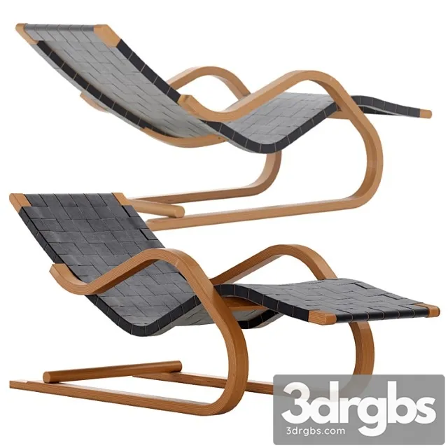 Artek lounge chair 2 3D Model Download