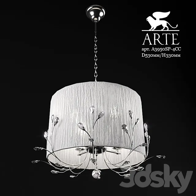 ArteLamp A3950SP-4CC 3DModel ArteLamp A3950SP-4CC 3DModel