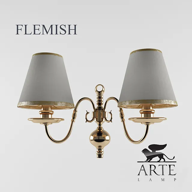 Artelamp Flemish A1020ap-2ab 3DModel