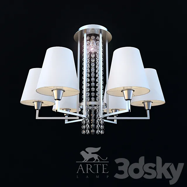 ArteLamp Padova A9490PL-6-1CC 3DModel ArteLamp Padova A9490PL-6-1CC 3DModel