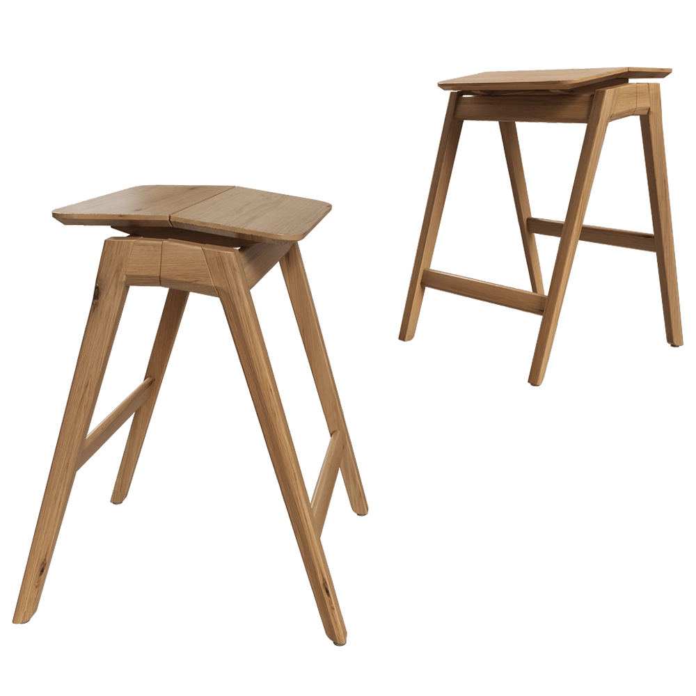 Artemide – Barstool Knekk 3D Model Artemide – Barstool Knekk 3D Model
