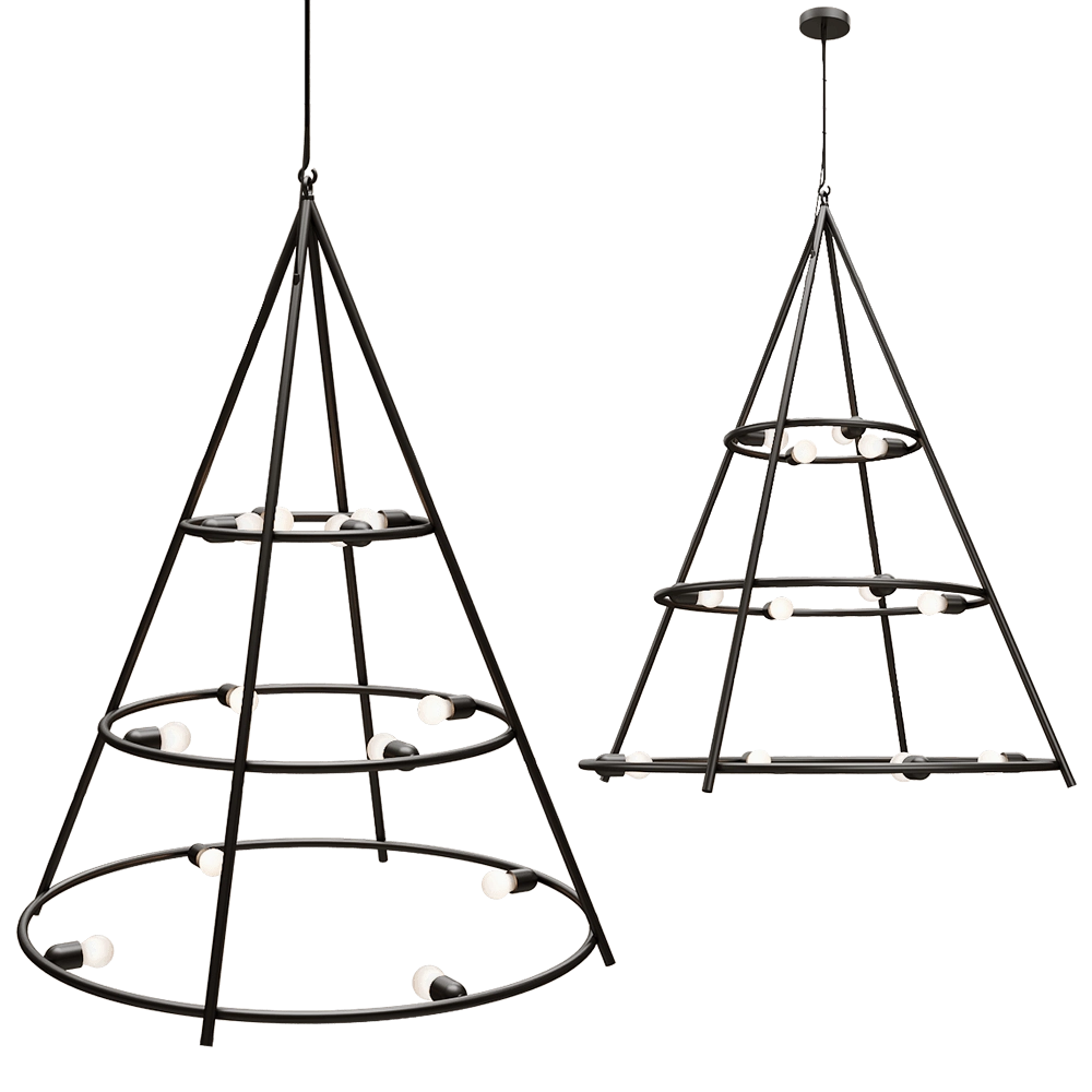 Artemide – Ceiling lamp El Poris 3D Model Artemide – Ceiling lamp El Poris 3D Model