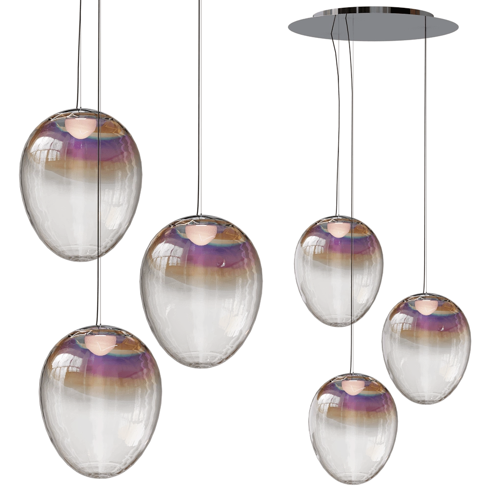 Artemide – Ceiling lamp Stellar Nebula cluster circular 3D Model