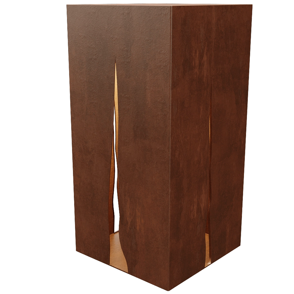 Artemide – Floor lamp Granito 60 Rust 3D Model