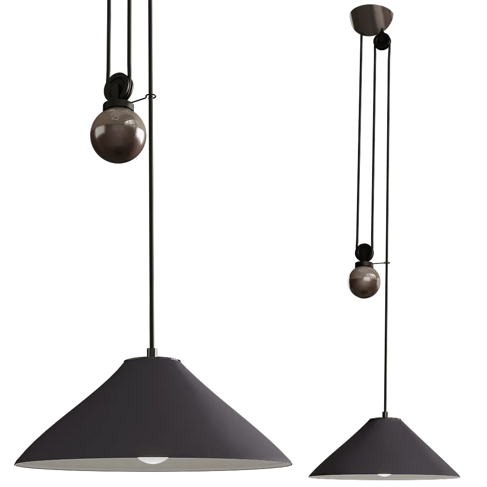 Artemide – Pendant lamp Aggregato 3D Model