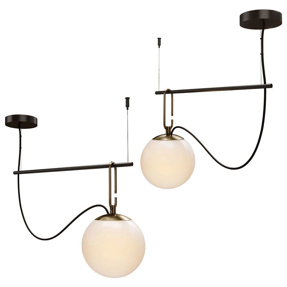 Artemide – Pendant lamp NG suspension 3D Model
