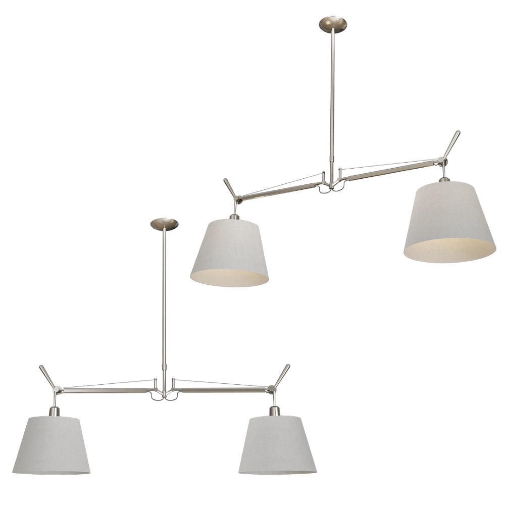 Artemide – Pendant lamp Tolomeo Basculante Due Bracci 3D Model