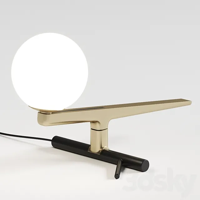 Artemide Yanzi Table Lamp 3DModel Artemide Yanzi Table Lamp 3DModel