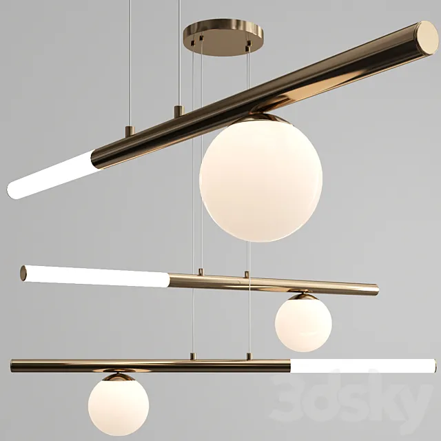 Artemis Pendant Lamp 3D Model