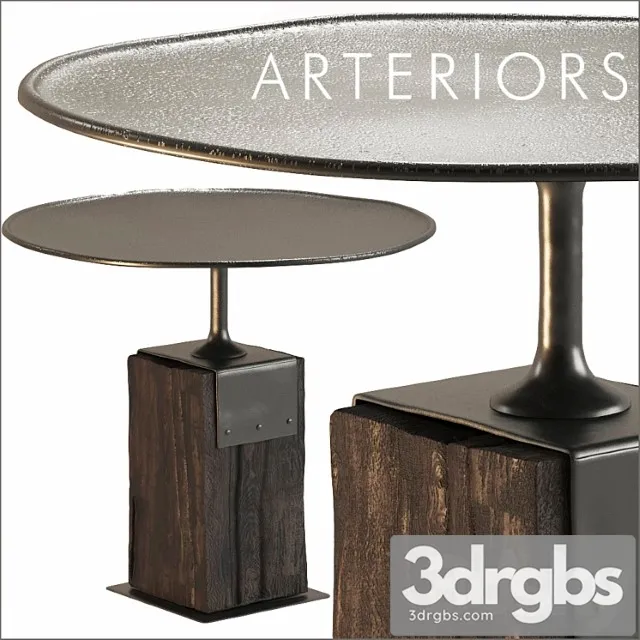 Arteriors Anvil Entry Table 3D Model Download