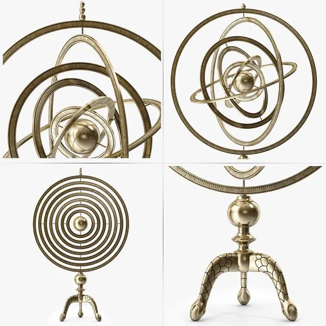 Arteriors Copernicus Armillary 3D Model