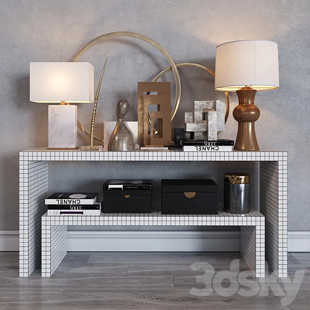 ARTERIORS decor set 3DModel