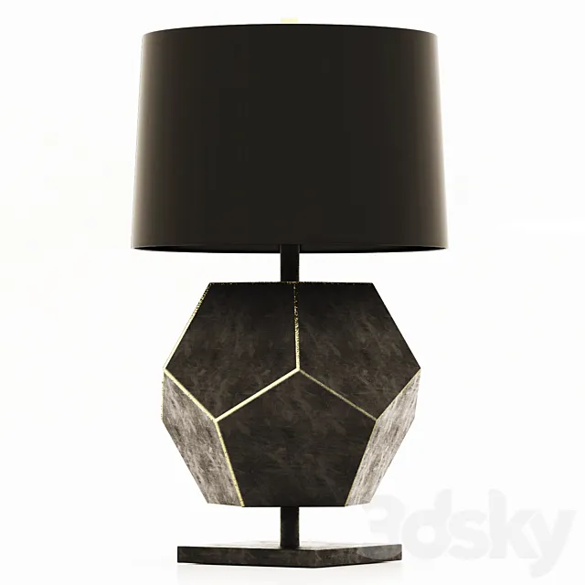 Arteriors Drea Lamp 3D Model Arteriors Drea Lamp 3D Model