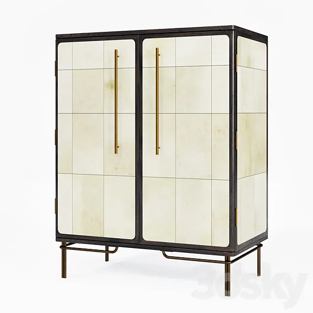 Arteriors – Edison Cabinet 3D Model